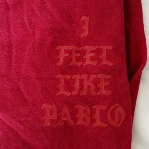 I feel like pablo kanye west long sleeve shirt
